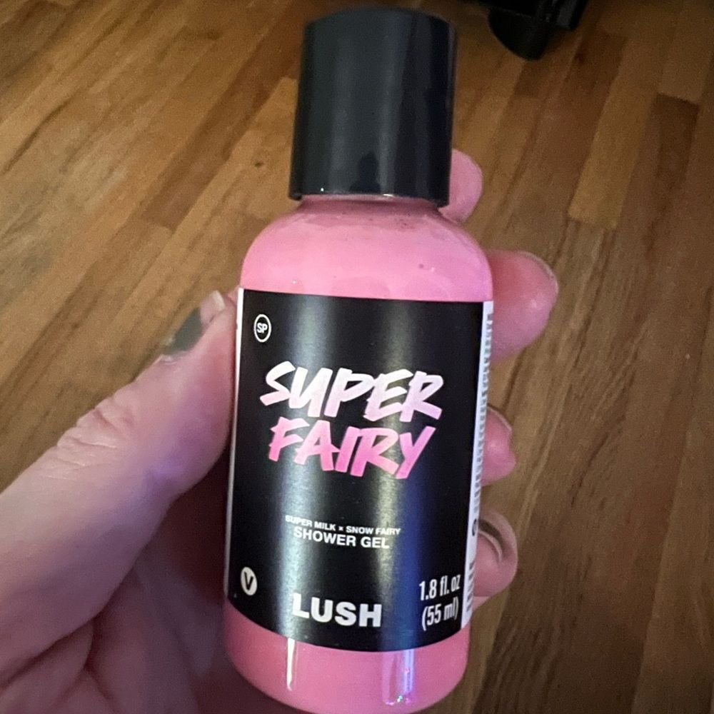 Lush Super Fairy Shower Gel 1.8 oz Travel Size LIMITED EDITION SEALED